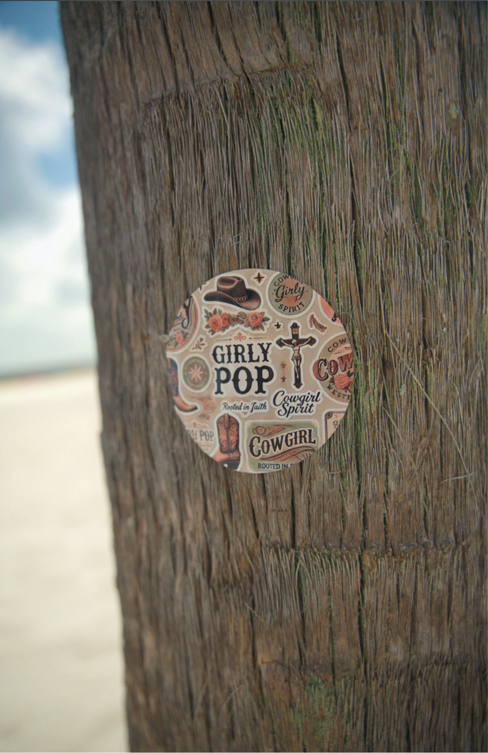 “Girly Pop” Sticker