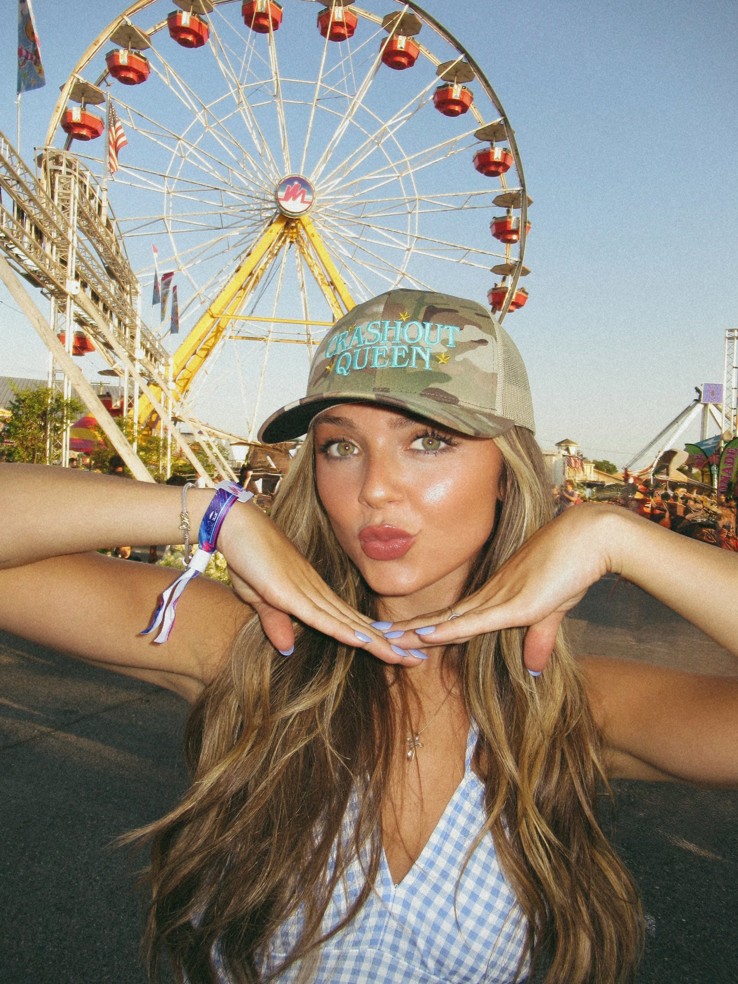 Camo Crashout Queen 🤩