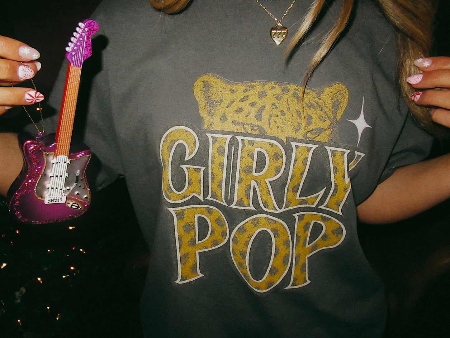 Girly Pop graphic T