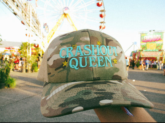 Camo Crashout Queen 🤩