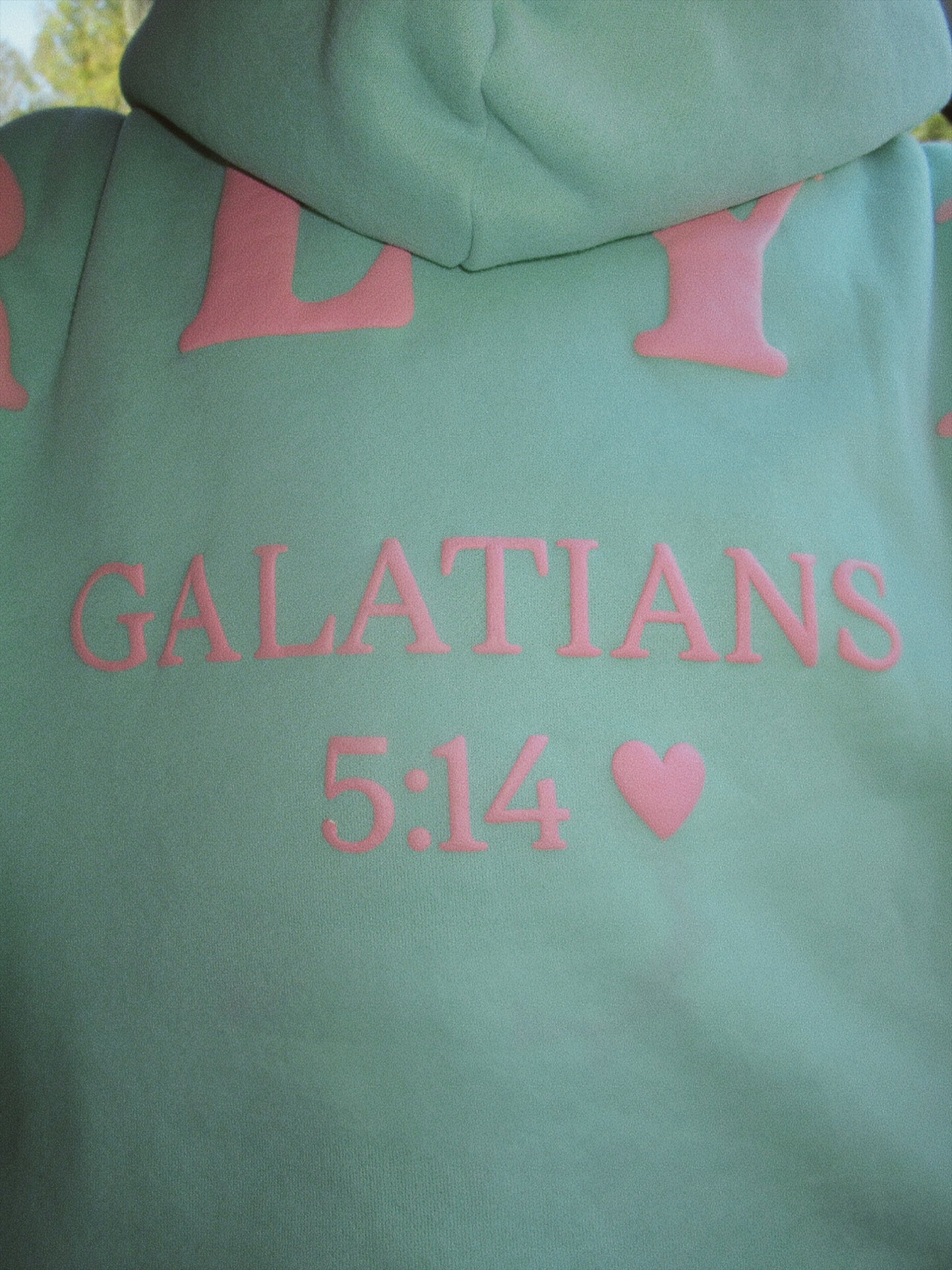 Girly pop hoodies- Gal 5:14