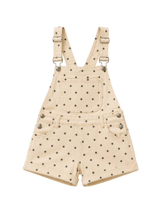 polka dot overalls