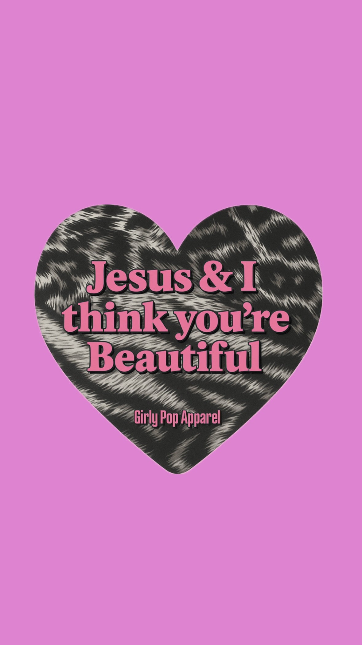 “Girly Pop” Sticker