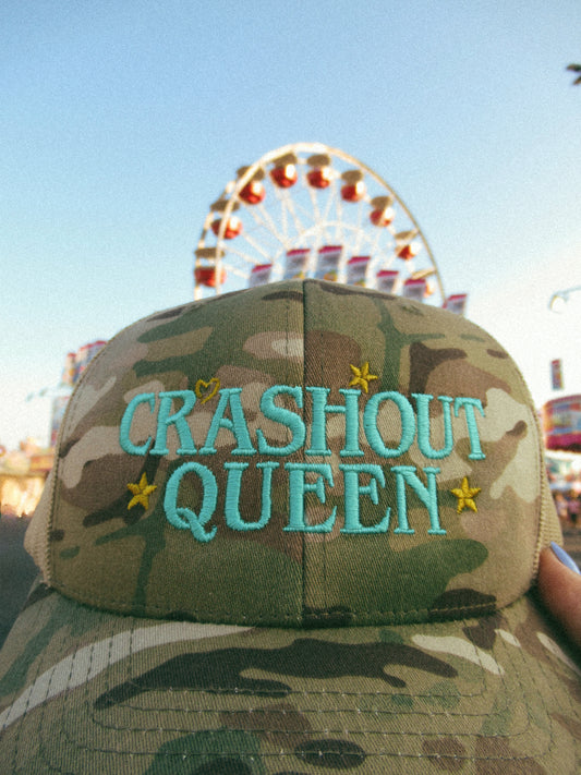 Camo Crashout Queen 🤩